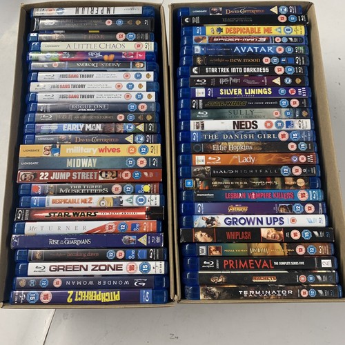 Bundle Of 50 Blu-rays - Job Lot 50 x Blu-ray Movies