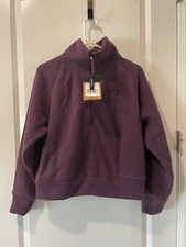 The North Face Women's City Standard Micro Fleece 1/4 Quarter Zip pullover med