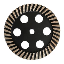 6" Diamond Surface Grinding Wheels for Stone Granite Concrete #40/50 Coarse Grit