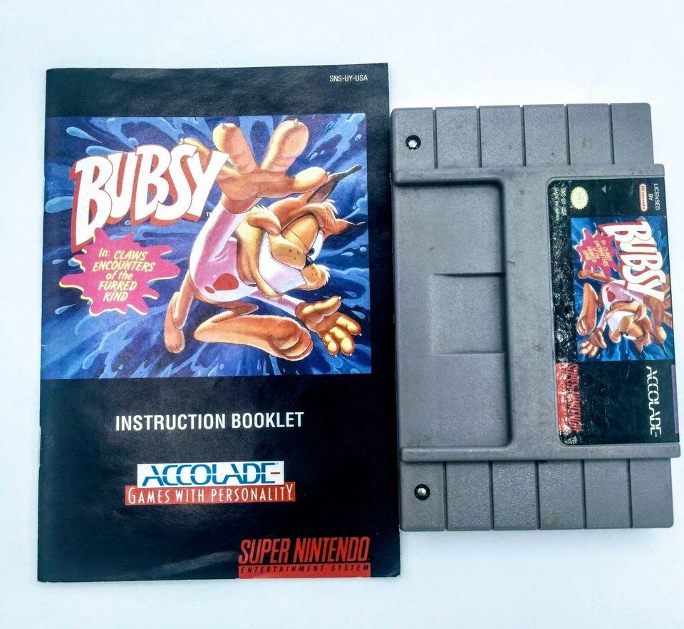 Bubsy  (Super Nintendo Entertainment... SNES - Image 2 of 4