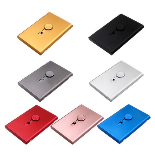 Automatic Business Card Holder Business Card Holder Metal Card Packaging Box - Bild 4 von 19