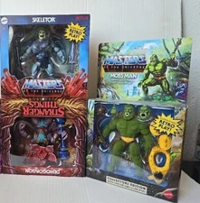 🔥Masters Of The Universe Lot  Skeletor X Demogorgon, & Moss Man MOTU STRANGER 
