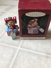 Hallmark  1993 A Child's Christmas Personalized 6 Ways Ornament New In Box