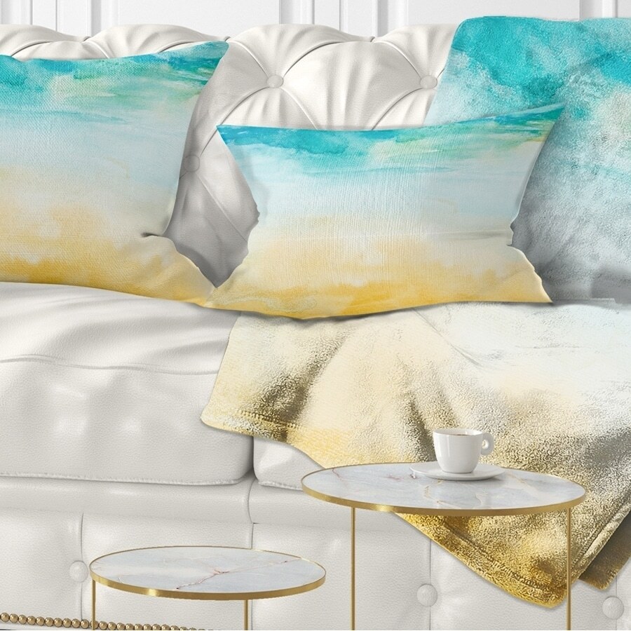 Designart 'Soil and Sky Strokes' Landscape Printed Throw