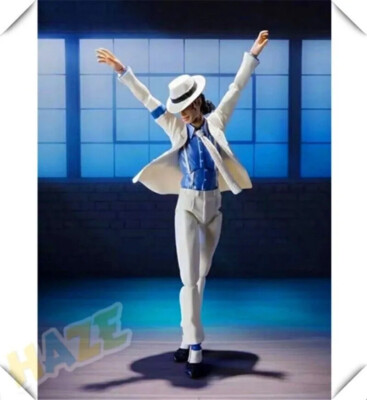 SHF Michael Jackson MJ Smooth Criminal Moonwalk Action Figure Box