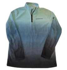 Outfitter Trading Co Jackson Hole ¼ Zip Performance Fleece Blue Ombre L Pullover