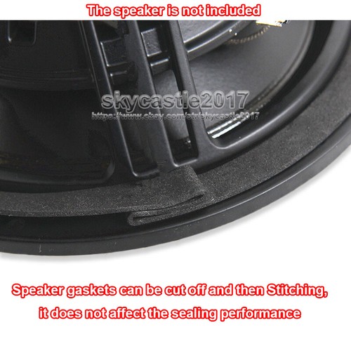 2x 3"-10" inch EVA Speaker Seal Gasket Woofer Shockproof Sealing Pad Washer Ring - Afbeelding 2 van 26