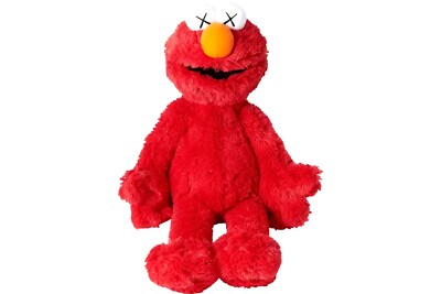KAWS x UNIQLO Sesamstraße Plüschtier Kuscheltier ELMO 