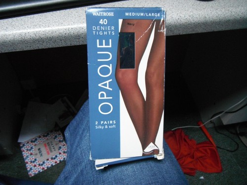 Waitrose 2 Pairs 40 Denier Medium/Large 