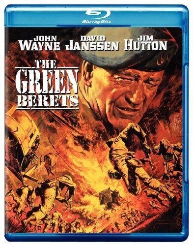 The Green Berets (Blu-ray) John Wayne David Janssen Jim Hutton (Importación USA) - Photo 1/2