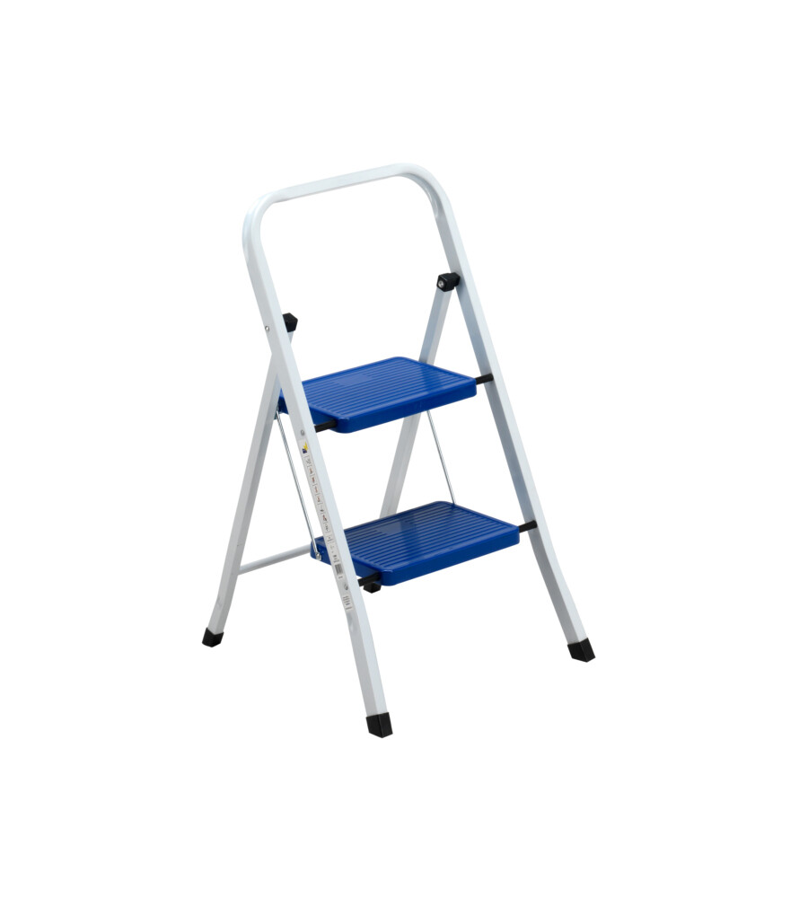 SGABELLO GARDEN FRIEND "EVEREST" IN ACCIAIO 2 GRADINI 80X46,5X51 CM