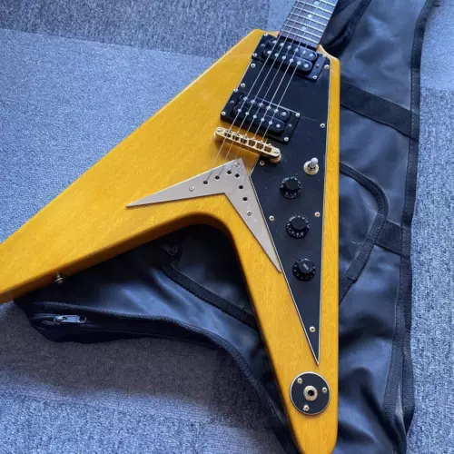 Gibson USA Humbucker Equipped Flying V Corina Type Electric Guitar Used JPN w/SC
