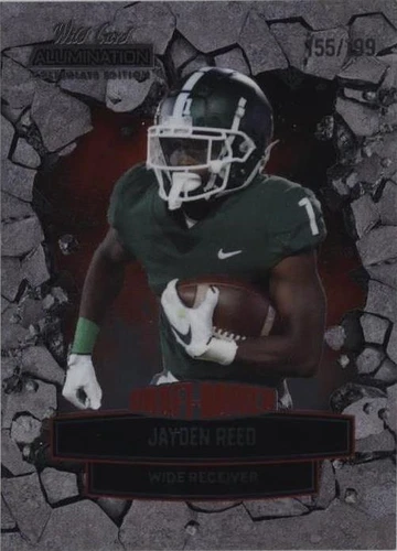 2021 Wild Card Alumination NIL Collegiate Edition Jayden Reed #ANDD-19