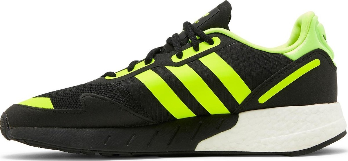 スニーカー ept PRIME 5FT1911 Adidas Originals ZX 1K Boost Black Solar Yellow Green FY3632