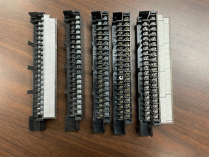ALLEN BRADLEY 1771-WN TERMINAL FIELD WIRING ARM, USED, LOT OF 5