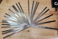 Proto J000TL 1/2" x 12" 25 Blade Long Feeler Gauge Set with Steel Blade Holder