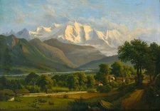 high quality oil painting handpainted on canvas "landscape "