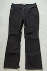 Women's Riders By Lee Jeans Black Mid Rise Bootcut Stretch Denim Size 10P — photo 1