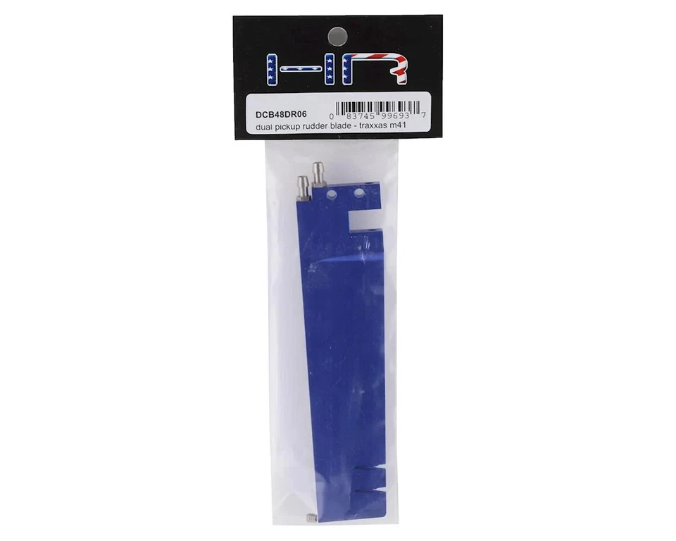 Hot Racing Dual Pickup Rudder Blade DCB48DR06, Compatible with Traxxas M41 Boat - Image 2 of 2