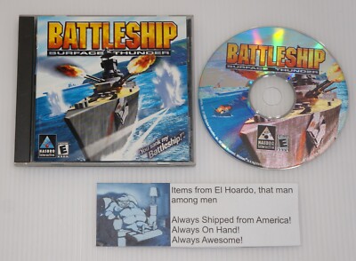 Battleship Surface Thunder Windows PC CD-ROM in Jewel Case