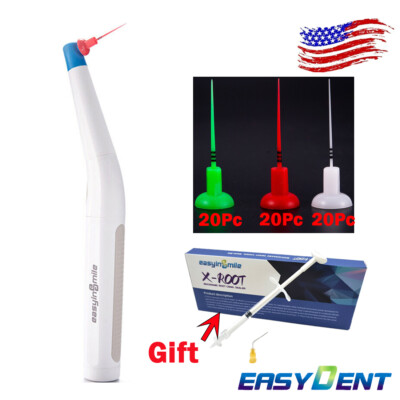 Endo Sonic Activator Endodoncia Dental Ultra Irrigator Root Canal Clean 60 Tips
