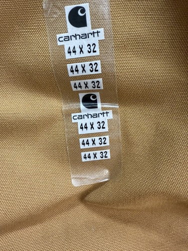 VTG Carhartt Brown Artic workwear insulated overalls NWT 44X32 BQ186 - Picture 9 of 13