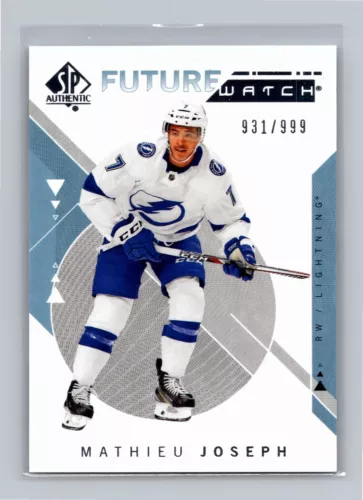 2018-19 SP Authentic - Future Watch Mathieu Joseph #209 /999 (RC) Rookie