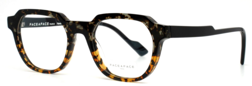 FACE A FACE Stamp 1 6204 Tortoise Duo Mustard Womens Square Eyeglasses 50-20-149 - Picture 1 of 15