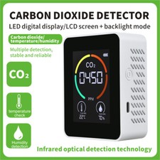 12-in-1 Air Quality Monitor PM2.5 PM10 Particle Counter with Alarm CO