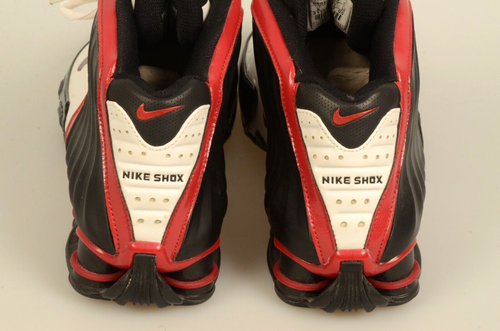05 Nike SHOX LETHAL JERMAINE O'NEAL nero rosso bianco 311240-142 da uomo taglia 8 - Foto 5 di 6