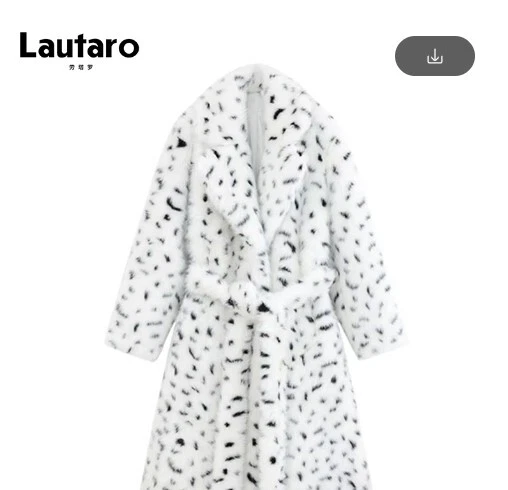 BELLISSIMA PELLICCIA MACULATA SINTETICA  SOPRABITO CAPPOTTO DONNA CASUAL 2024/25 - Immagine 2 di 4