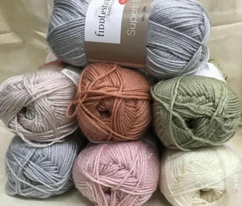Baby Blanket knitting kit- inc yarn and pattern - fancy sampler blanket. - Picture 9 of 16