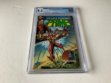 ULTRAVERSE DOUBLE FEATURE 1 CGC 9.2 WHITE PGS HIGHEST GRADED MALIBU COMICS 1995