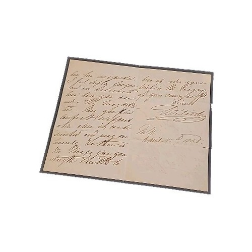 1848 Reine Adelaide De Saxe-Meiningen Autographe Signé Lettre British Royalty GB - Photo 2 sur 12