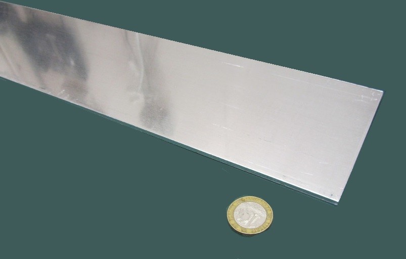 Feuille D'aluminium 1100 Recuit (O) - Épaisseur 0.050 Pouce (1.27mm) X 6 Pouces De Large X 24 Pouces De Long - Pour Modélisme, Bricolage, Prototypage