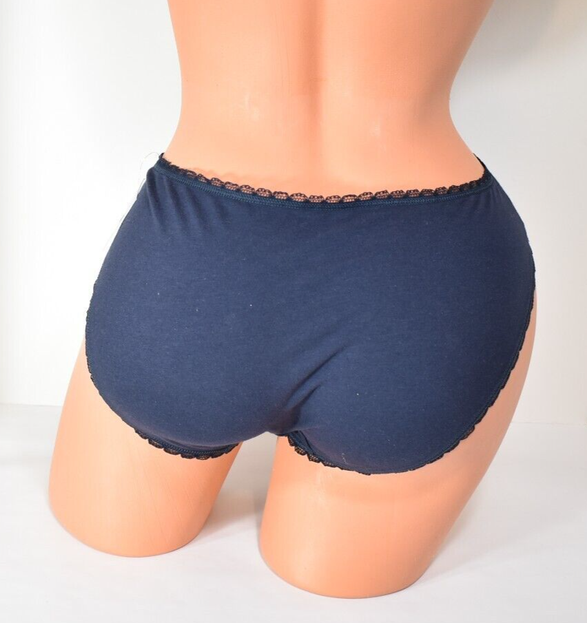 Women's Nordstrom Dark Blue Bikini Panty Size M NWT eBay