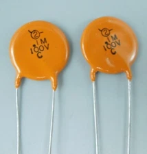 .1uF 100v Ceramic CAPACITOR  0.1uF AUDIO  New  (QTY 2)