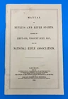 Manual of Rifling and Rifle Sights Reference Book 1995 reprint of a 1864 copy