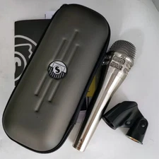 Professional Mic Cardioid Vocal Dynamic Microphone Handheld Wired KSM8 Silver