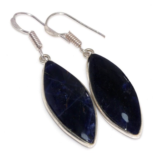 Kashi Semiprecious Stone Earrings – Sodalite