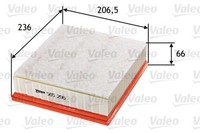 Valeo 585296 Luftfilter FüR Ford Volvo
