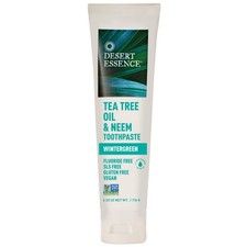 Tea Tree Oil Neem Wintergreen Toothpaste 6.25oz