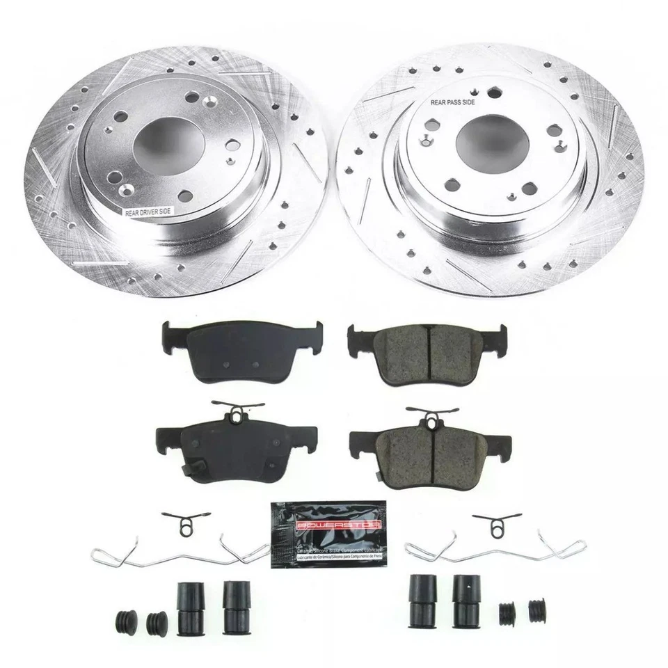 Powerstop Z23 Evolution Sport Brake Rotors & Pads Kit for 2018-2022 Honda Accord - Image 2 of 4