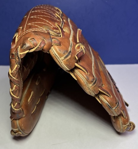 Vintage Wilson THE A2000 XL Leather Baseball Glove Dual Hinge RHT Made in Japan - Picture 6 of 13