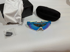 Oakley Jawbreaker, Frame: Sky, Lens: Sapphire iridium