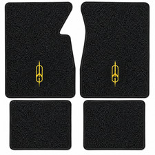 1963-1964 Oldsmobile Dynamic 88 Loop Floor Mats Embroidered Logos 4pc 1963-1964 Oldsmobile Dynamic 88 Loop Floor Mats Embroidered Logos 4pc