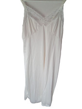 Ashley Taylor Vintage Ivory Lace Slip Lingerie Under Dress Lovely Lingerie