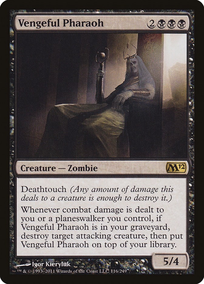 Vengeful Pharaoh - MP MTG Magic 2012 (M12)
