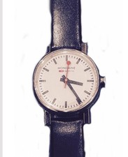 mondaine sbb cff ffs Swiss Made Railways Watch woman’s  Used