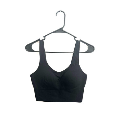 Victoria's Secret VSX Elevate Seamless Comfort Sport Bra Black Size L NWOT